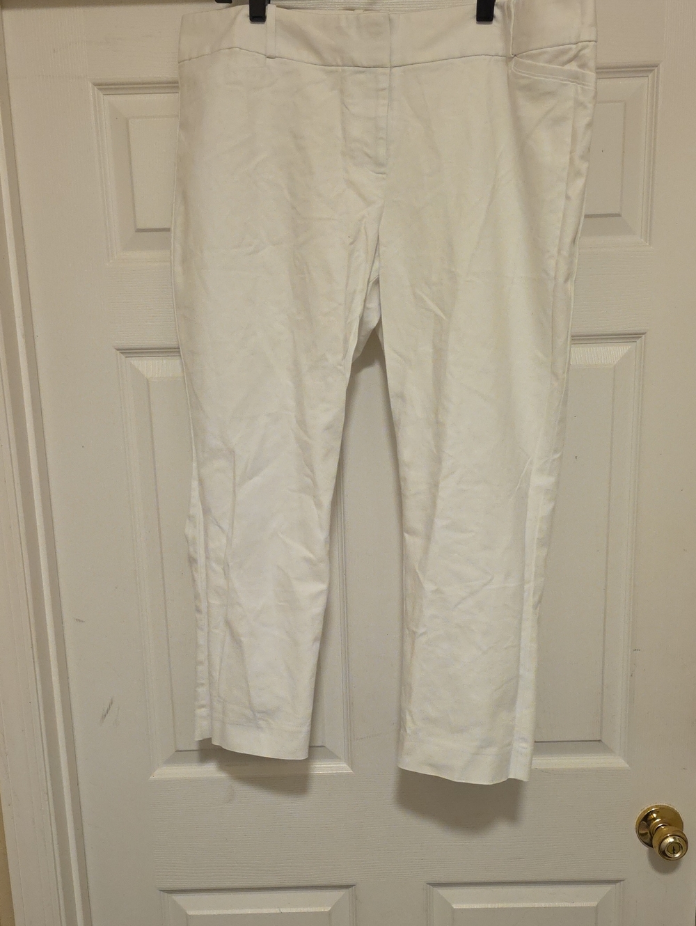 The Limited Men's White Straight-Leg Dress Pants